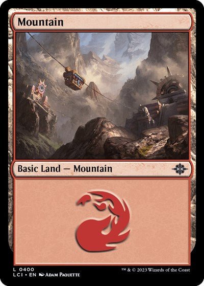 Mountain (0400) (The Lost Caverns of Ixalan) Near Mint - Nick Nack's Full Frontal Attack