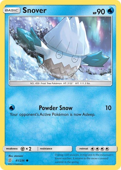 Snover (SM - Unified Minds) Near Mint - Nick Nack's Full Frontal Attack