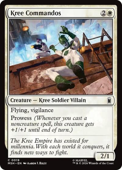 Kree Commandos (Marvel Super Heroes) Near Mint - Nick Nack's Full Frontal Attack