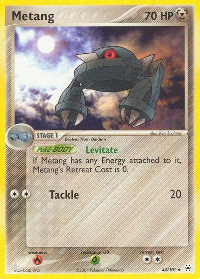 Metang - 044 (Hidden Legends) Light Play