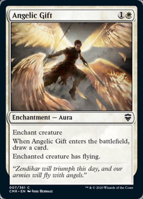 Angelic Gift (Commander Legends) Near Mint - Nick Nack's Full Frontal Attack