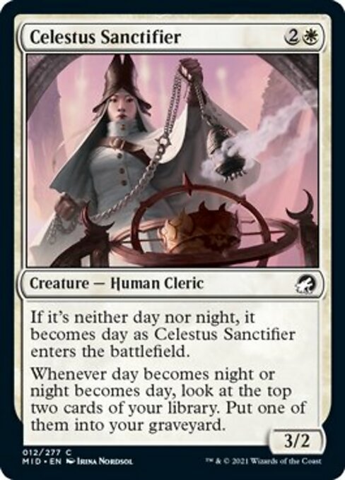 Celestus Sanctifier (Innistrad: Midnight Hunt) Near Mint - Nick Nack's Full Frontal Attack