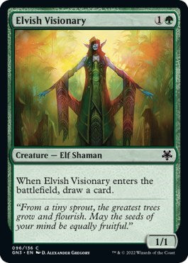 Elvish Visionary (Magic Game Night: Free-For-All) Near Mint