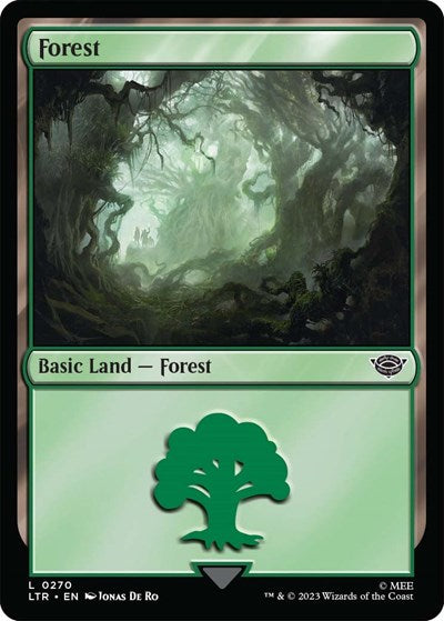 Forest (0270) (Universes Beyond: The Lord of the Rings: Tales of Middle-earth) Near Mint - Nick Nack's Full Frontal Attack