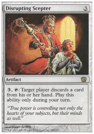 Disrupting Scepter (8th Edition) Near Mint - Nick Nack's Full Frontal Attack