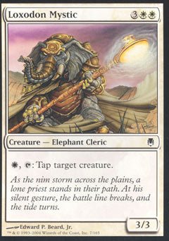 Loxodon Mystic (Darksteel) Light Play - Nick Nack's Full Frontal Attack