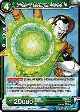 Unfeeling Destroyer Android 14 (Cross Worlds) Near Mint