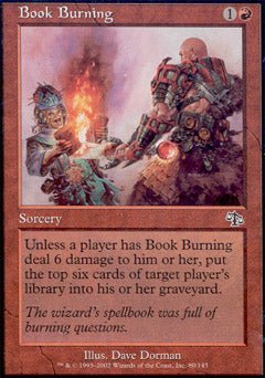 Book Burning (Judgment) Light Play - Nick Nack's Full Frontal Attack