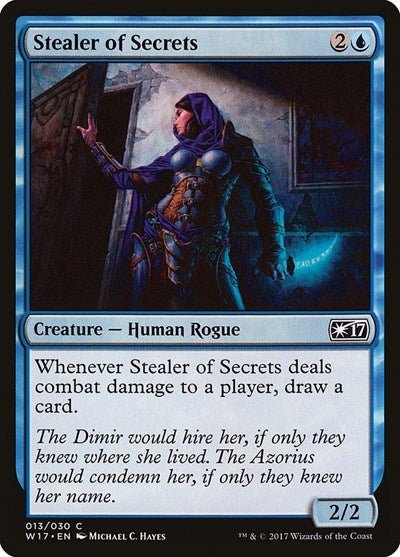 Stealer of Secrets (Welcome Deck 2017) Near Mint - Nick Nack's Full Frontal Attack