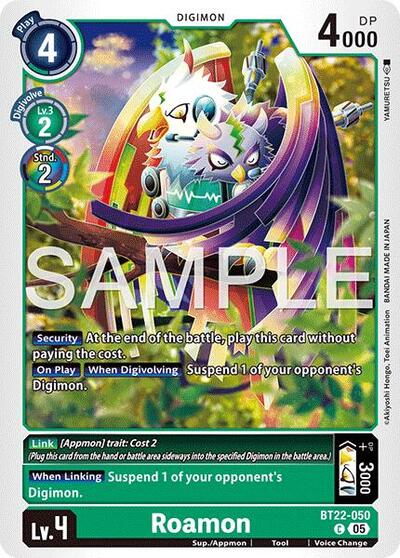 Roamon (Cyber Eden) Near Mint - Nick Nack's Full Frontal Attack
