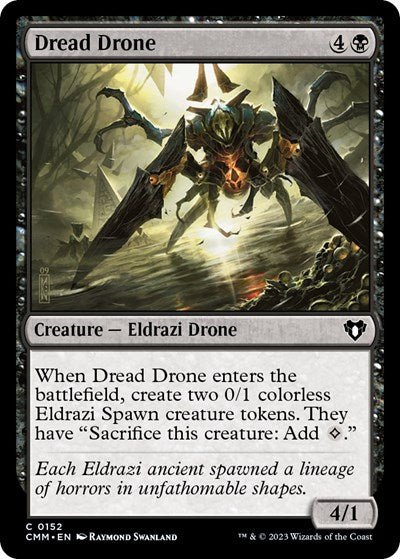 Dread Drone (Commander Masters) Near Mint - Nick Nack's Full Frontal Attack