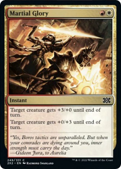 Martial Glory (Double Masters 2022) Near Mint Foil - Nick Nack's Full Frontal Attack