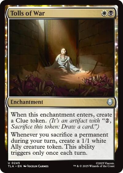 Tolls of War (Avatar: The Last Airbender) Near Mint Foil - Nick Nack's Full Frontal Attack