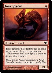 Toxic Iguanar (Conflux) Light Play - Nick Nack's Full Frontal Attack