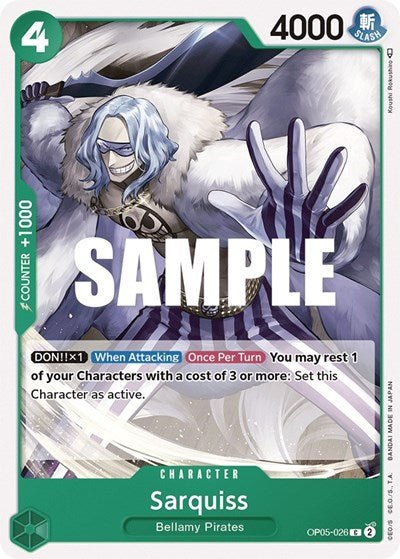 Sarquiss (Awakening of the New Era) Near Mint - Nick Nack's Full Frontal Attack