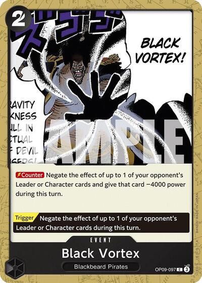 Black Vortex (Emperors in the New World) Near Mint - Nick Nack's Full Frontal Attack