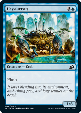 Crystacean (Ikoria: Lair of Behemoths) Near Mint - Nick Nack's Full Frontal Attack