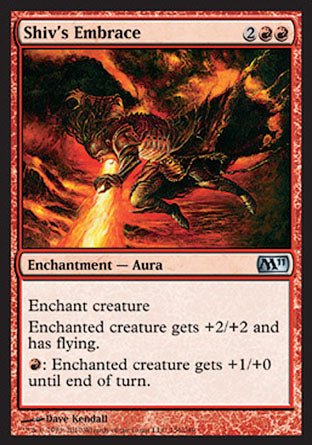 Shiv's Embrace (Magic 2011 Core Set) Near Mint - Nick Nack's Full Frontal Attack