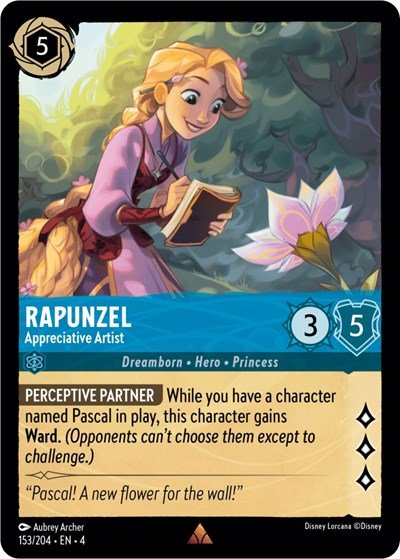Rapunzel - Appreciative Artist (Ursula's Return) Near Mint - Nick Nack's Full Frontal Attack