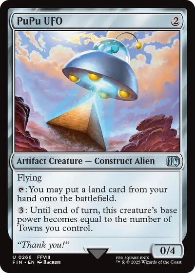 PuPu UFO (Universes Beyond: FINAL FANTASY) Near Mint Foil - Nick Nack's Full Frontal Attack