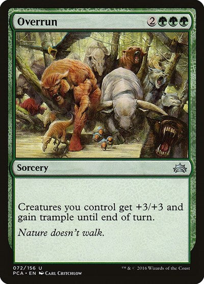 Overrun (Planechase Anthology) Near Mint