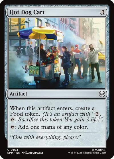 Hot Dog Cart (Marvel's Spider-Man) Near Mint - Nick Nack's Full Frontal Attack