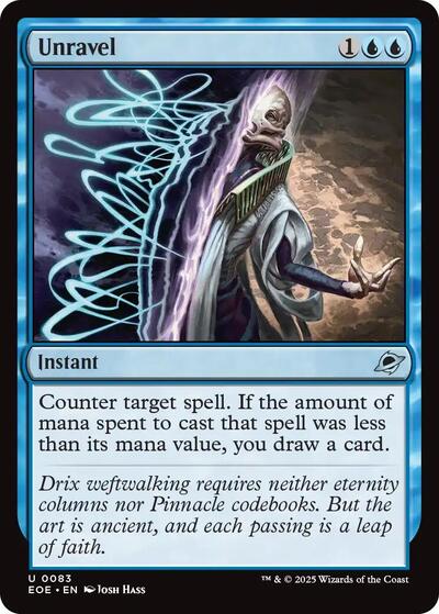 Unravel (Edge of Eternities) Near Mint - Nick Nack's Full Frontal Attack