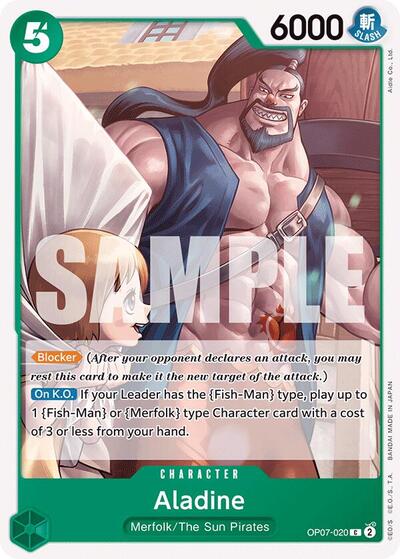 Aladine (500 Years in the Future) Near Mint - Nick Nack's Full Frontal Attack