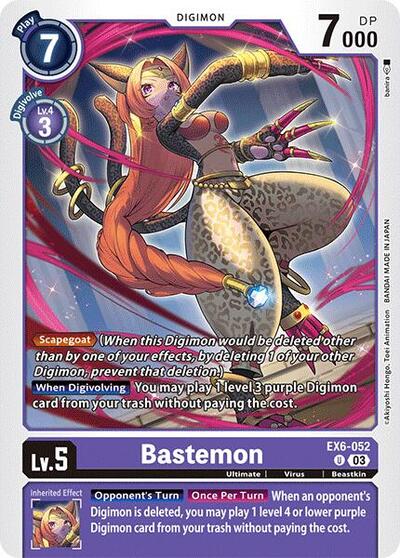 Bastemon (Infernal Ascension) Near Mint - Nick Nack's Full Frontal Attack