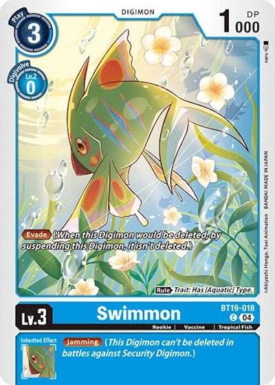 Swimmon (Release Special Booster 2.0) Damaged / Poor