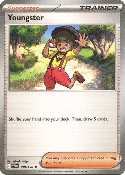 Youngster (Scarlet and Violet: Base Set) Near Mint - Nick Nack's Full Frontal Attack