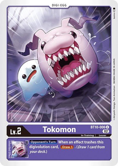 Tokomon (Xros Encounter) Near Mint - Nick Nack's Full Frontal Attack
