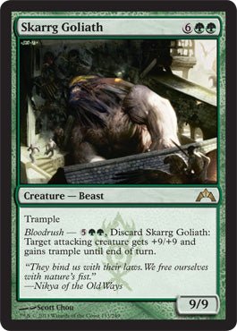 Skarrg Goliath (Gatecrash) Near Mint - Nick Nack's Full Frontal Attack