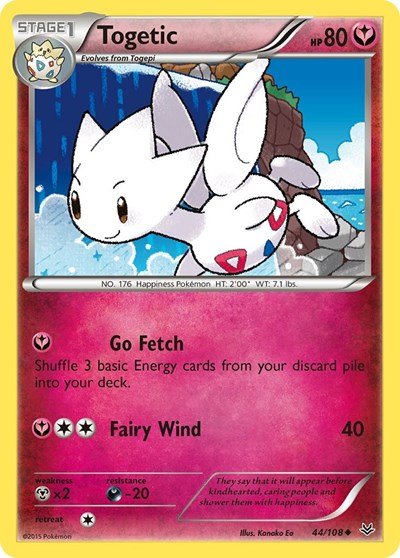 Togetic (XY Roaring Skies) Medium Play - Nick Nack's Full Frontal Attack