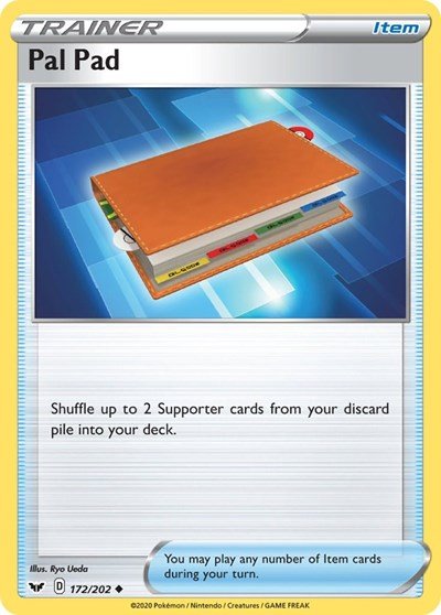 Pal Pad (SWSH01: Sword & Shield Base Set) Light Play - Nick Nack's Full Frontal Attack