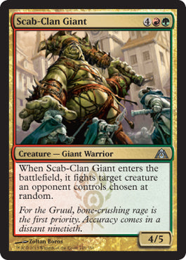 Scab-Clan Giant (Dragon's Maze) Near Mint