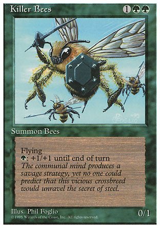 Killer Bees (4th Edition) Light Play - Nick Nack's Full Frontal Attack