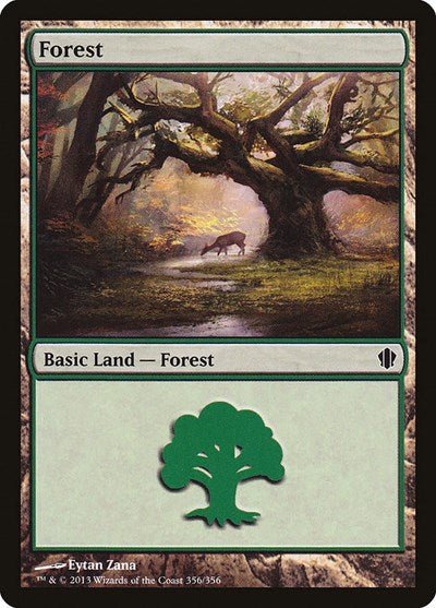 Forest (356) (Commander 2013 Edition) Near Mint - Nick Nack's Full Frontal Attack