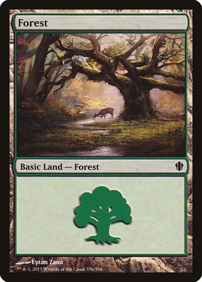 Forest (356) (Commander 2013 Edition) Near Mint