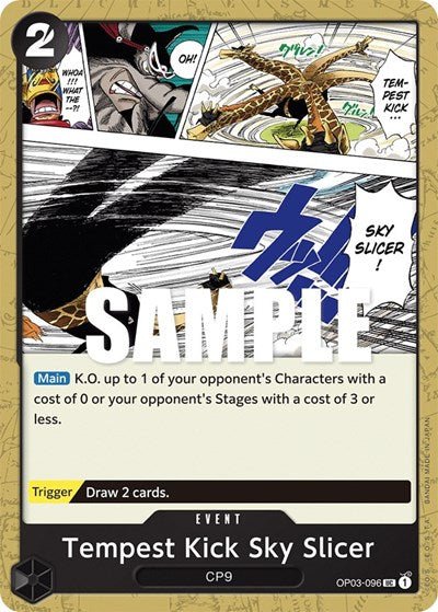 Tempest Kick Sky Slicer (Pillars of Strength) Near Mint - Nick Nack's Full Frontal Attack