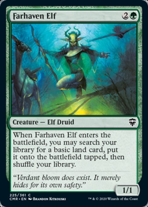Farhaven Elf (Commander Legends) Near Mint - Nick Nack's Full Frontal Attack