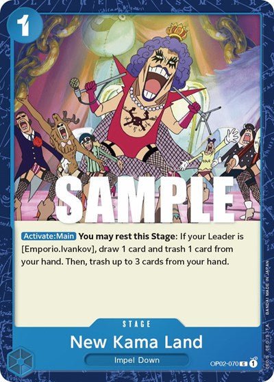 New Kama Land (Paramount War) Near Mint - Nick Nack's Full Frontal Attack