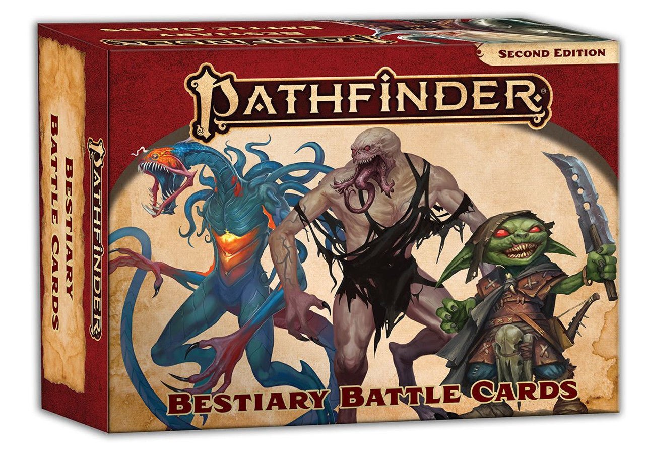 Pathfinder - Bestiary 1 Battle Cards 2nd Edition - Nick Nack's Full Frontal Attack