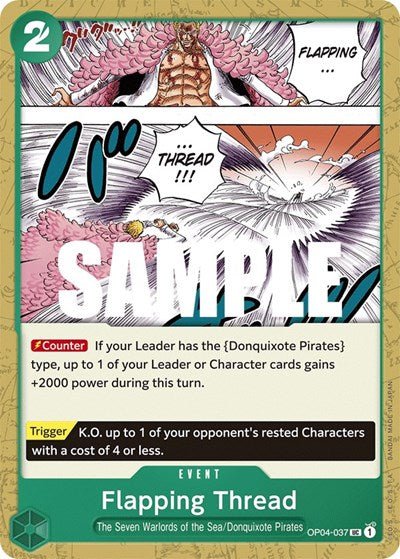 Flapping Thread (Kingdoms of Intrigue) Near Mint - Nick Nack's Full Frontal Attack