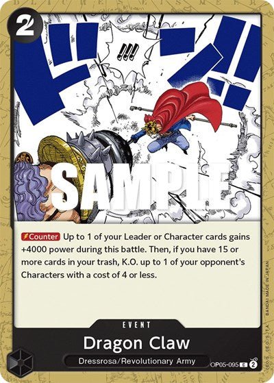 Dragon Claw (Awakening of the New Era) Near Mint - Nick Nack's Full Frontal Attack