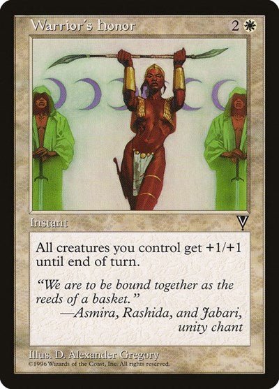 Warrior's Honor (Visions) Light Play - Nick Nack's Full Frontal Attack