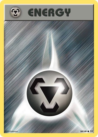 Metal Energy (XY - Evolutions) Medium Play - Nick Nack's Full Frontal Attack