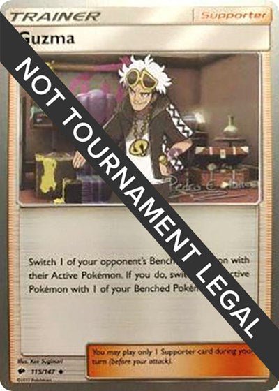 Guzma - 2018 (Pedro Eugenio Torres) (World Championship Decks) Near Mint - Nick Nack's Full Frontal Attack