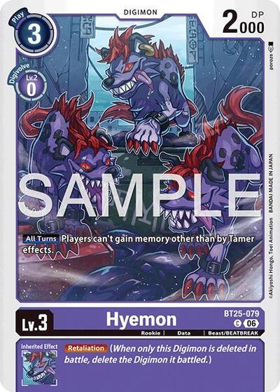 Hyemon (Dual Revolution Booster) Near Mint