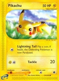Pikachu (Expedition) Light Play
